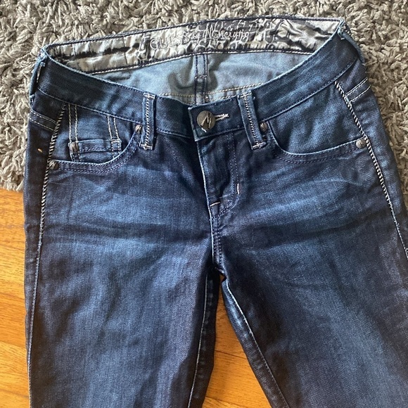 Guess By Marciano Dark Blue Jeans Size 24 - Picture 2 of 14